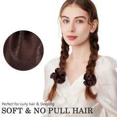 ADRIONE gomas satinadas con diseño sin deslizamiento para todo tipo de cabello.