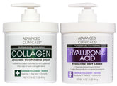 Advanced Clinicals Hyaluronic Acid Moisturizer bottle for daily hydration.