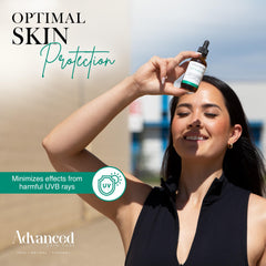 Advanced Skin Care Hyaluronic Acid visualizing deep hydration for smoother skin