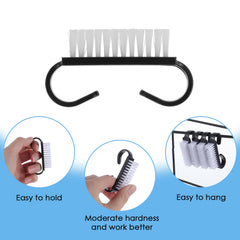 Aeaocvo brush bristles with soft and firm textures ready for varied cleaning tasks.