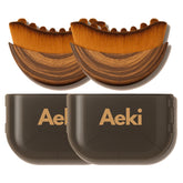 Aeki Brush lymphatic contour face brush for gentle facial massage and refreshed skin