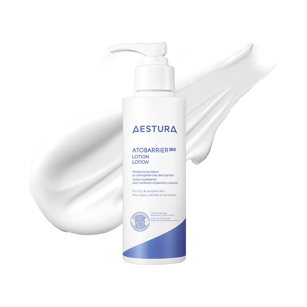 AESTURA ATOBARRIER365 lightweight bottle pump for easy daily hydration.