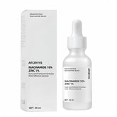 AFCRYIYE Niacinamide serum bottle front shows oil control benefits.
