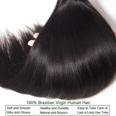 Afeier straight bundles 26-inch length for length and sleek straight look