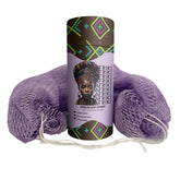 AFRIKI esponja de red africana para cuerpo, exfoliación suave durante la ducha.