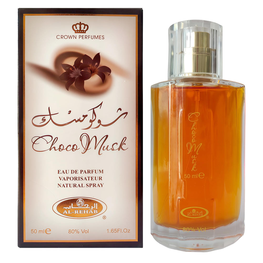AFLUXE Choco Musk bottle front for premium masculine appeal.