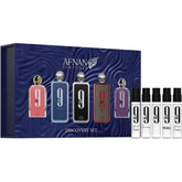 Afnan 9 Series Discovery Kit packaging, ideal for gifting and travel sampling.