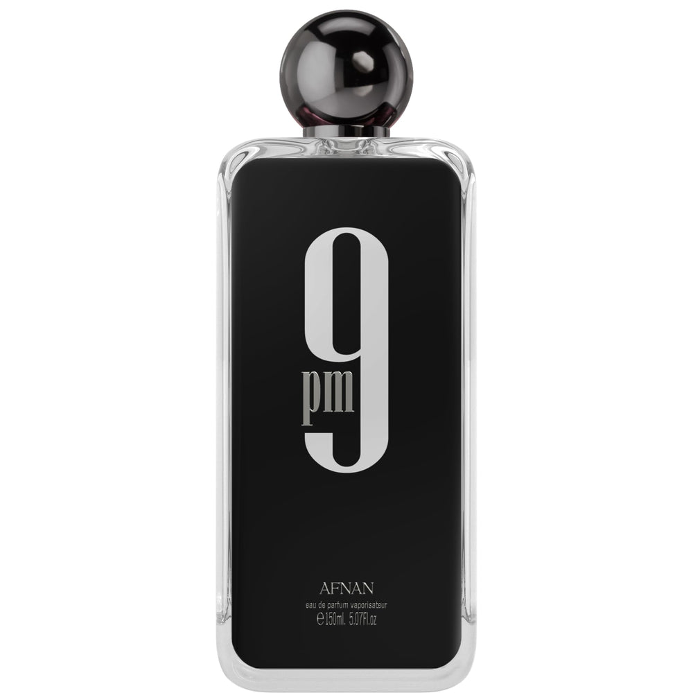 Afnan 9 PM Rebel bottle front view for a refined presence