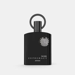 Afnan Supremacy Noir bottle side reveals sleek design for daily wear