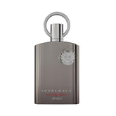 Afnan Supremacy Not Only Intense bottle on display shows premium design and masculinity.