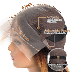 Afribye hd lace front cap with Swiss lace blends seamlessly for a discreet look