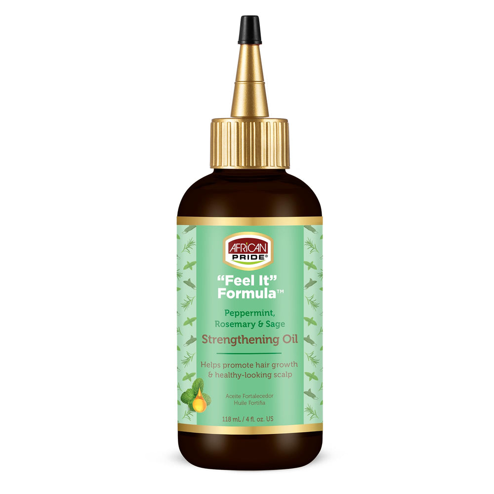 African Pride Feel It Formula – vertido de botella para hidratar y nutrir rizos