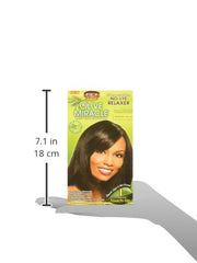 African Pride Olive Miracle 1 Touch-Up Kit contents with Aloe Vera, Castor Oil and Biotin