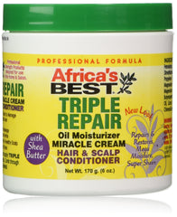 Africa's Best Triple Repair Oil: aplicación en pelo para brillo suave
