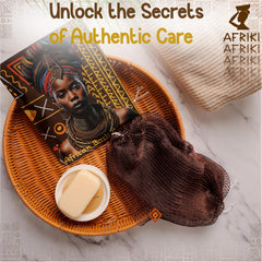 AFRIKI durable material close-up showing long-lasting exfoliation tool