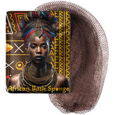 AFRIKI African Net Sponge close-up for smoother skin and exfoliation