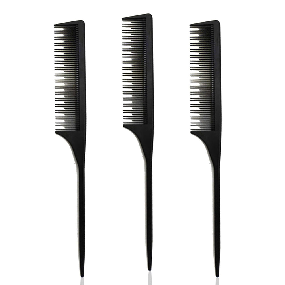 AFT90 3 Teasing Comb pack front view, compact carbon fiber design.