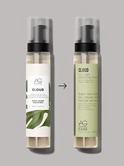 Finished look with AG Care Cloud Air Light Mousse for shine and touchable definition