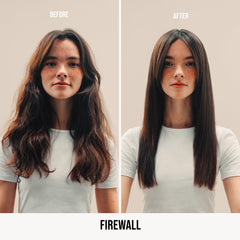 AG Care Firewall smooth-seamless-iron-glide enables easy flat iron passes.