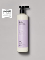 AG Care Re:Coil frizz-control helps tame flyaways on damp hair.