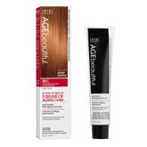 AGE beautiful bottle pours strawberry blonde liqui creme for even coverage