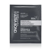 AGEbeautiful Charcoal Clay Powder Lightener packaging shows built-in bonding for stronger color and smoother processing.
