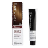 AGEbeautiful liqui-creme bottle showing rich color for gray coverage