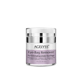 Agelyss Eye-Bag Cream texture close-up for hydration and puffiness reduction