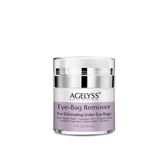 Agelyss Eye-Bag Cream texture close-up for hydration and puffiness reduction