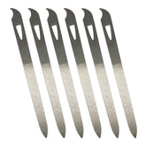 AhaTopia nail files with curved tip for precise shaping and smooth edges.
