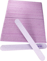 Ahatopia double-sided nail file 100/180 grit for acrylic and natural nails.