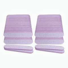 AhaTopia Nail Files pack front view for bulk professional manicures.
