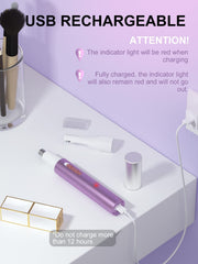 AHHFEI eyebrow-trimmer compact design for precise shaping on the go
