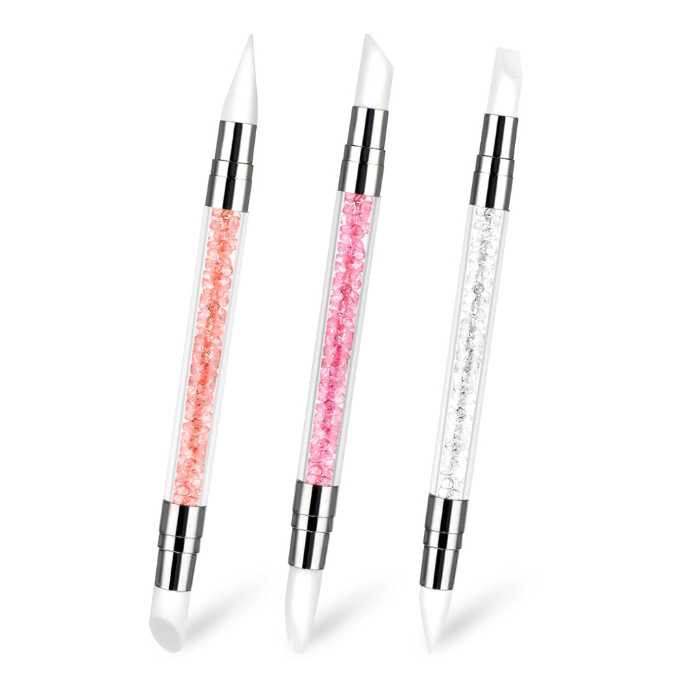 AHQiZFX nail art sculpture pen with dual-head tips for precision detailing.