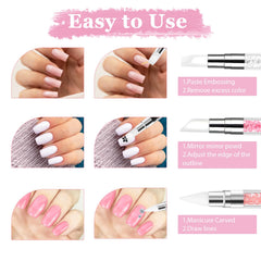 AHQiZFX rhinestone carving pen for precise embellishments and decorative accents.