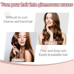 AHSNYLC satin sponge rollers morning curls with overnight use.