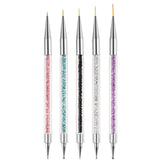 AIBEE nail art brushes set in packaging, ideal for at-home manicure inspiration