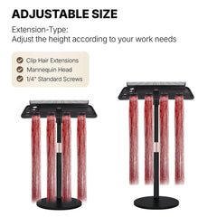 AIHOPESTO adjustable-height rod supports comfortable handling at any height.
