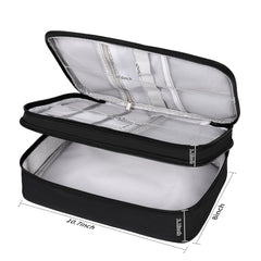 AIHOPESTO Barber Case clippers fit securely in padded compartments