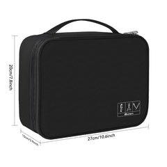 AIHOPESTO Barber Case side pocket for accessories, quick access