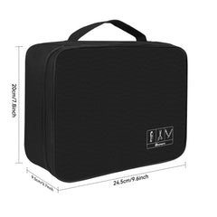 AIHOPESTO barber tools bag open view highlights roomy compartments and easy access