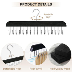 AIHOPESTO hair extension rack features a 360-degree rotating hook