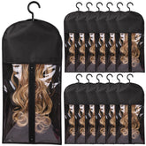 AIHOPESTO wig storage hanger with dustproof design keeps wigs protected.