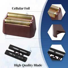 AIJALY hypoallergenic honeycomb surface reduces irritation during shaving