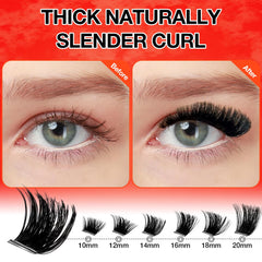 AILAISHI pro tweezers for precise cluster placement and clean results.