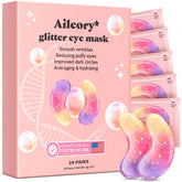 Parche ocular AILEORY gel tricolor para hidratación profunda.
