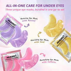Parches AILEORY retinol para suavizar líneas finas y mirada descansada.
