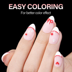 AILLSA clear full cover nails offer a seamless canvas for polish and decorative designs.