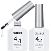 AILLSA gel 4 en 1 para uñas acrílicas con fijación de tips para un acabado natural