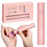 AILLSA handheld UV light concentrates for base coat curing, quick manicure results